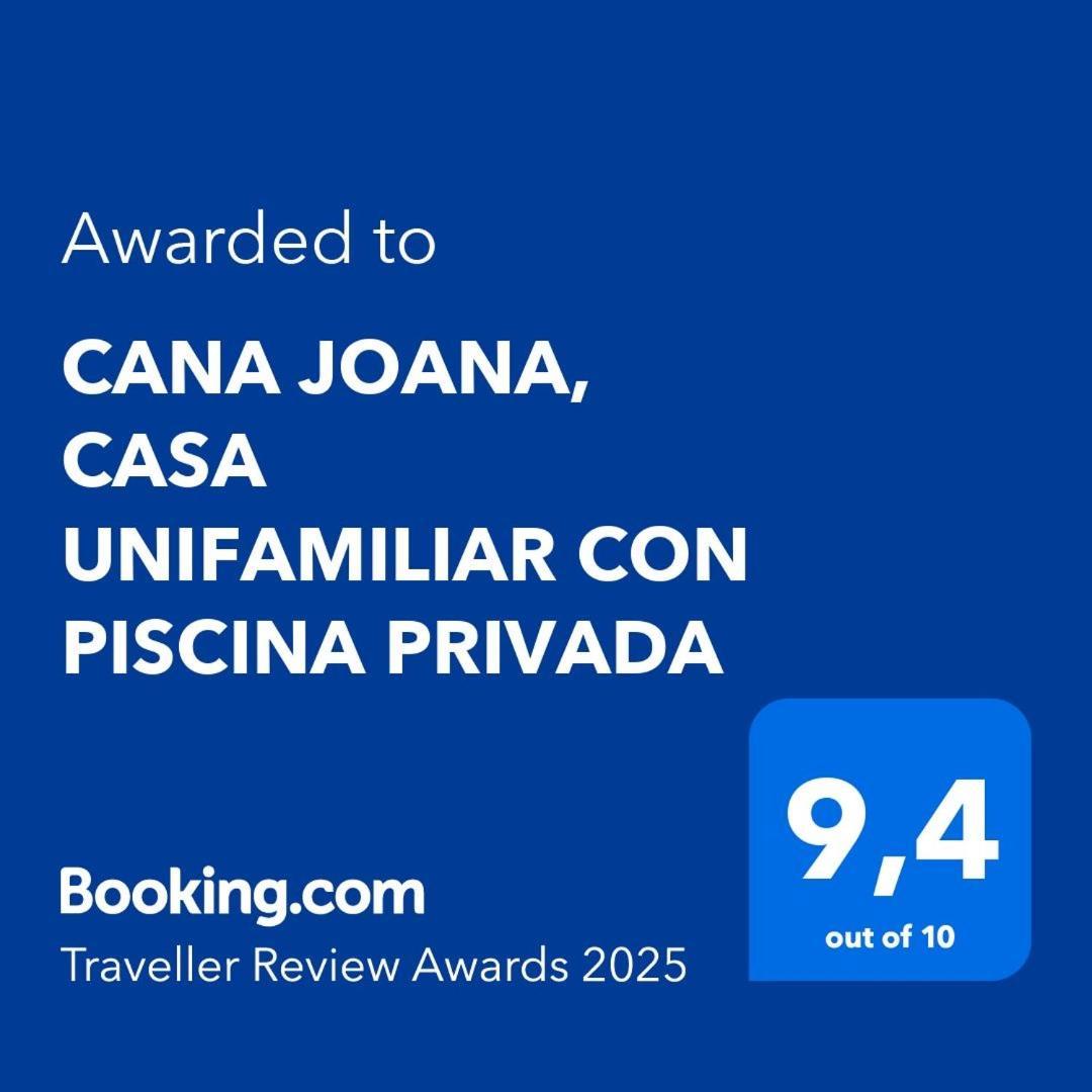 Cana Joana, Casa Unifamiliar Con Piscina Privada ฮาเวอา ภายนอก รูปภาพ